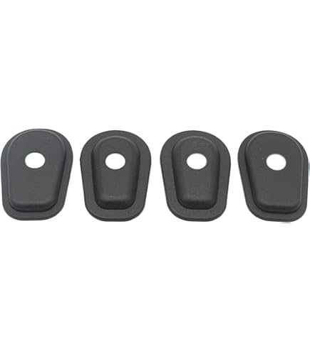 4pcs Moto Adattatori De Indicatori Di Direzione Per MT-07 MT-09 MT-10 MT-03 Tenere 700 YZF-R1 R3 R6 R7 Tracer 900 XSR700 XSR900 - Nero - View #4