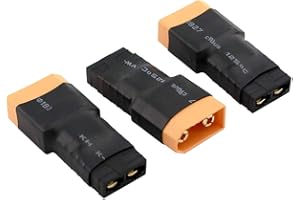 OliRC 3 pièces sans Fil connecteur: mâle XT90 à Femelle TRX Traxxas Prise Adaptateur (C48-3)