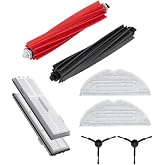 Lin Grup Roborock S8 Sonic Pro Ultra S8 Ile Ile Uyumlu Fır&ccedil;a Paspas Bezi Filtre Yedek Set