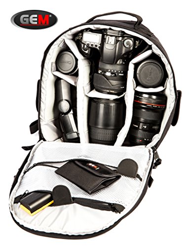 GEM SLR DSLR Sac dos avec tr pied support Housse de pluie pour Nikon SLR D3400 Garantie vie reviews GEM SLR DSLR Sac dos avec tr pied support Housse de pluie pour Nikon SLR D3400 Garantie vie