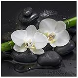 Gesamtgröße des Glasbildes B x H x T: 30 x 30 x 1,5 cm