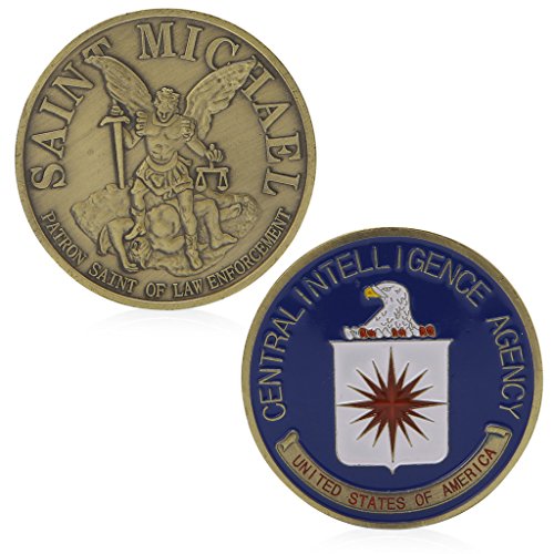 Preisvergleich Produktbild Fugift Saint Michael Gedenkmünze der Central Intelligence Agency