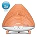 Produktbild Aroma Diffuser, Multifun 500ml Luftbefeuchter, Ultraschall Vernebler, Aromatherapie Luftbefeuchter, Ätherische Öle Luftbefeuchter, Holzmaserung, ruhig, elegant, Ideal für Raum,Büro,Yoga,Spa,usw