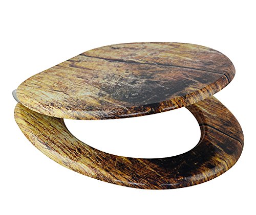 EISL Holzkern WC-Sitz RUSTIKAL mit Absenkautomatik, EDRU01SC - 3