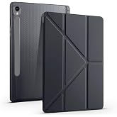Aksesuarcim Samsung Galaxy Tab S10 Lite SM-X400 ile Uyumlu Kılıf Silikon Yumuşak Kalem B&ouml;lmeli Esnek 4 Farklı Stand Olabilen 