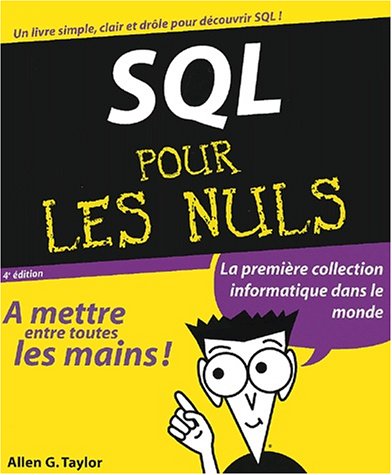 Preisvergleich Produktbild SQL pour les nuls. 4ème édition