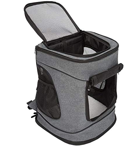 Zenez, Zaino per Cani di Piccola e Media Taglia, Approvato dalle compagnie aeree, con finestre in Rete per Viaggi, Escursioni, all'aperto Fino a 9 kg