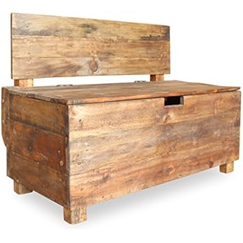 vidaXL Aufbewahrungstruhe mit Auflage Stauraum Aufbewahrungsbox Truhe