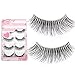 5 Pairs Natural Sparse Cross Eye Lashes Extension Makeup Long False Eyelashes
