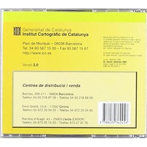 Mapa comarcal de Catalunya 1:50 000 Ràster. Pla de l'Estany [CD-ROM] (1:50 000 Comarcal, Band 28)