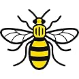 Manchester Bee Vinyl Decal – Proud To Be Mancunian Car Laptop Window Sticker | Glossy Black | UK Made | 60-Day Warranty 7 thumbnail image