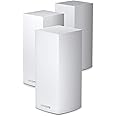 Linksys Mx12600 Velop Tri-Band Whole Home Mesh Wifi 6 System (Ax4200) Wifi Router/Extender For Seamless Coverage Of Up To 9000 Sq Ft / 830 Sqm And 3.5X Faster Speed For 120+ Devices, 3-Pack, White)