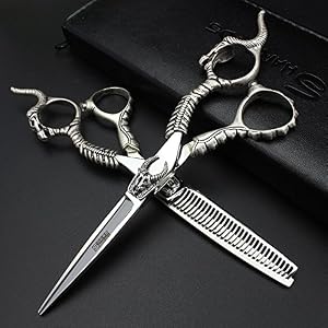 5.5 inch 16.5cm professional hairdresser scissors high hardness steel hair cut and thinning haircut dedicated cut - Image 9