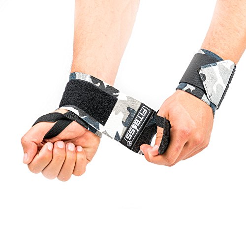 Handgelenkbandagen (2er-Set) inkl. gratis Aufbewahrungsbeutel – Wrist Wraps (45cm) – Profi Bandagen für Kraftsport, Fitness, Bodybuilding, & Crossfit Training – Handgelenkstütze für Athletinnen und Athleten – 2 Jahre Gewährleistung - 4