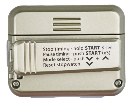 Gymboss Intervallzeitgeber Und Stoppuhr GOLD / WEIß METALLIC - 3