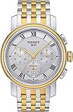 Tissot Bridgeport Herren-Armbanduhr 42mm Zwei Ton Automatik T097.427.22.033.00