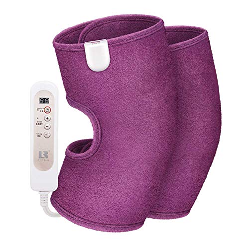 Preisvergleich Produktbild I FOR Elektrisches Heizungskniepolster, Knieschützer, Kniebandage lindern Schmerzen bei Rheuma-Arthritis, aufladbar, Lila