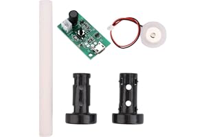 Ultrasonic Mist Maker Humidifier, 5V Atomization Disc 108KHz Mist Atomizer DIY Humidifier with PCB, DIY Mist Atomizer Micro USB Board Ultrasonic Atomization Module for Home