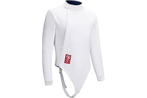 AMZWKT Veste d'escrime for enfants adultes, uniforme d'escrime, combinaison de protection for équipement d'escrime, combinaison d'escrime fleuret/épée/sabre, utilisation for l'entraînement d'escrime ( Color