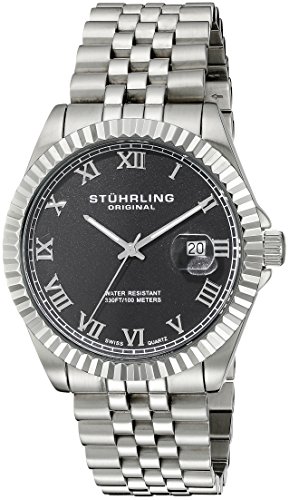 Stuhrling Original 599G.02 Herren-Armbanduhr Analog Quarz Edelstahl Stuhrling Original 599G.02 Herren-Armbanduhr Analog Quarz Edelstahl