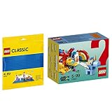 Lego Building Bigger Thinking 2er Set 10401 10714 Spa� mit dem Regenbogen + Blaue Bauplatte - Leg