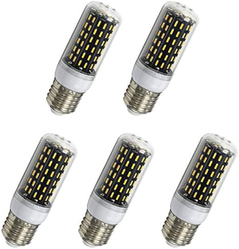 Aoxdi 5X E27 LED Corn Bulbs 9W , Warm White, SMD 4014 LED Lighting,Super Bright LED Lamps, AC 220-240V