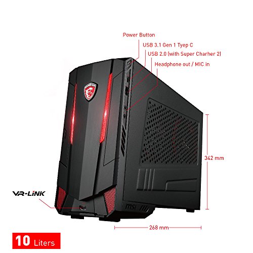 MSI Nightblade MI3 VR7RC-002DE Gaming-PC (Intel Core i7-7700, Nvidia GeForce GTX1060 6GB, 2 x 8GB DDR4, 128GB SSD, Windows 10 Home) schwarz - 19