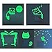 Produktbild shilipai Fluoreszierende Schalter Aufkleber Glow in The Dark Wand Aufkleber Kinder Baby Zimmer Aufkleber Home Dekoration 5pcs S001