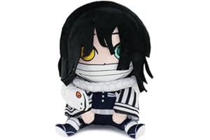 Jiumaocleu Iguro Obanai Oreiller doux, 20 cm, figurine d'anime, coussin à câliner, coussin décoratif mignon pour canapé, décoration de la maison