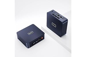 Beelink Intel Mini PC, U59 con processore N5105, 8GB DDR4 500GB SSD, supporto doppio display 4K, doppia LAN, WiFi5, mini computer desktop Wi11 Pro