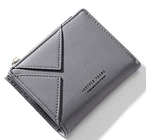 Preisvergleich Produktbild Damenbrieftasche Geometrische Frauen Brieftasche Markendesigner Weibliche Brieftasche Kleine Kartenhalter Reißverschluss Münzfach Damen Kurze Geldbörse Neu