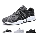 ZIITOP Sportschuhe Herren Laufschuhe Leichtgewicht Gym Turnschuhe Freizeit Atmun