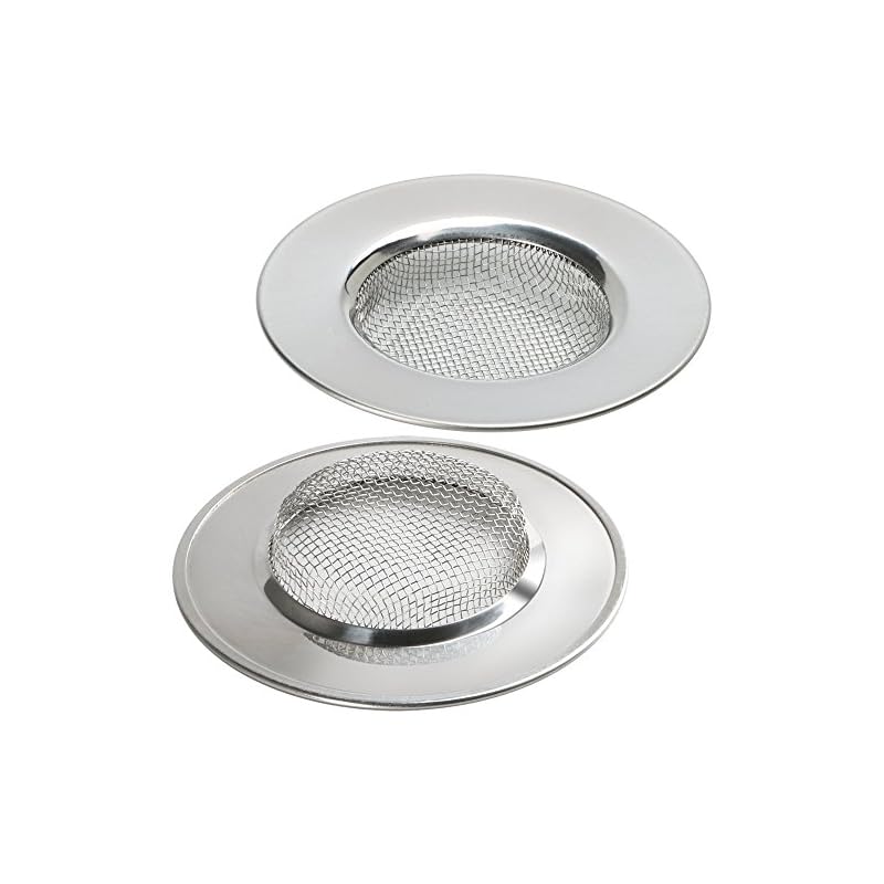 Homgaty Edelstahl Abflusssieb Fr Badewanne Waschbecken Siebeinsatz Fr Dusche Waschbecken Abflussschutz 2 Stck