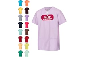 Clinotest Kasack für Damen & Herren – 95°C waschbar, kochfest, formbeständig – Schlupfkasack aus 50% Baumwolle, 50% Polyester – Pflege- und Krankenhausberufsbekleidung, atmungsaktiv & langlebig