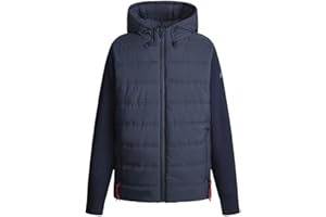 Red Bull Racing X Pepe Jeans Men's RBR Knit Storm Quilt Front Hybrid Knitwear