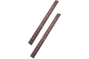 Tenlacum Rosewood 21 Frets 3 Corde Cigar Box Chitarra Tastiera Parti (2 pezzi)