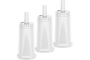 Mutital Filtro di ricambio per macchine da caffè completamente automatiche Sage, ricambio per filtro dell'acqua Sage Barista Express Pro, filtro dell'acqua per SES810/SES880/SES920/SES980 (3 pezzi)
