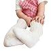 hibote Ultrathin Baby Pantyhose Girls Combed Cotton Tights Summer Anti-mosquito White/1-2Y