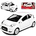 Produktbild Welly Citroen C1 Weiss 1. Generation 2005-2013 ca 1/43 1/36-1/46 Modell Auto mit individiuellem Wunschkennzeichen