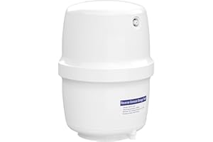 Naturewater 3 G Wassertank (11,35 L) für Umkehrosmose Wasser, Container lebensmittelecht, Vorratsbehälter mit Membran aus Butylkautschuk