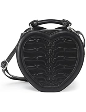 Killstar Umhängetasche BLACK HEARTZ HANDABG schwarz