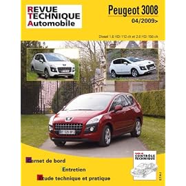 Peugeot 3008 Diesel 1.6 HDi 112 ch et 2.0 HDi 150 ch depuis 04/2009