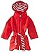 Polarn O. Pyret Unisex Baby 60158987114 Bathrobe Long Sleeve Dressing Gown, Poppy, 1-2 Years (Manufacturer Size:86/92)