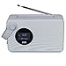 Produktbild August MB415 - DAB Radio mit NFC Bluetooth Speaker - Schnurloser Lautsprecher für Bluetooth Geräte und DAB/DAB+/ FM Radio Tuner - USB und SD Kartenleser - Wecker, Snooze und Sleep Timer (Grau)