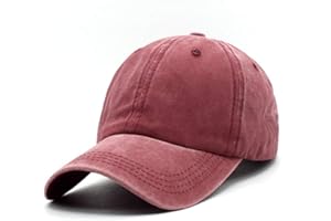 Wennmole Unisex Baseballkappe Outdoor Baseball Cap Verstellbar Erwachsenen Mütze Sport Cool Mode Baseballmütze für Damen Herren