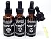 Beard Oil No.2 Woodsy Scent Hamilton London Natural Organic Male Grooming Skincare Beard Oil and Conditioner, Glass Bottle with Glass Dropper, Gives You a Respectable Beard That Is Healthy Looking and Conditioned and Kissable