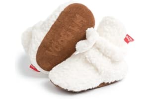 Sonsage Infant Baby Girls Boys Snow Boots Soft Anti-Skid Sole Ankle Premium Booties Newborn Toddler Prewalker Winter Warm Crib Shoes