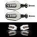 Produktbild 2x Motorrad Blinker Indikatoren DRL Tagfahrlicht DC 12V Wasserdicht Universal für Motorräder