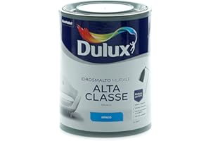 Dulux Alta Classe Smalto Murale all'Acqua per Interni, Ottimo Camere e Soggiorni, 1 Litro, Opaco, 1L