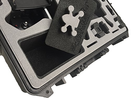 Professional carry case fits for Parrot Bebop 2 with Sky Controller 2 made by MC-CASES - Excellent Cases - THE ORIGINAL (Parrot Bebop 2 FPV)